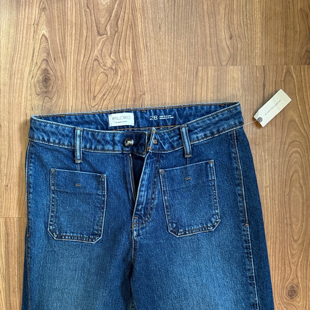 PILCRO | dark wash denim